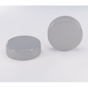 Round Vent Cap (Pair) - Grey