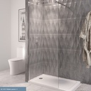 Vantage 2000 8mm Walkin Panel 1400 x 2000mm - Chrome