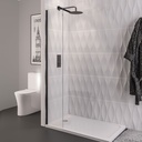 Vantage 2000 8mm Walkin Panel 300 x 2000mm - Matt Black