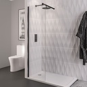 Vantage 2000 8mm Walkin Panel 500 x 2000mm - Matt Black