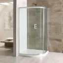 Volente 900mm Single Door Quad  - Needs Special Tray