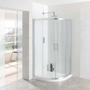 Vantage Easy Clean Quadrant 800mm - Chrome