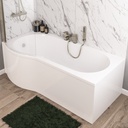 Shannon 1700mm P-Shape Front Panel Beauforte