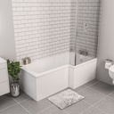 Shannon L-Shape Right-Hand 1500 x 850mm (400) 4mm