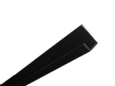Kartell K-VIT 10mm Chrome End Cap - Black