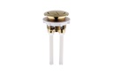 Kartell K-VIT Series 600 Cistern Push Button - Brushed Brass