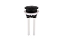 Kartell K-VIT Matt Black Series 600 Cistern Push Button