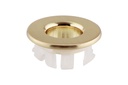 Kartell K-VIT Basin Overflow Cover - Brushed Brass