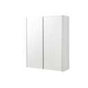 Kartell K-VIT Arc 500mm Mirror Cabinet - White