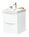 Kartell K-VIT Arc 500 x 460mm Wall Mounted 2 Drawer Unit - White