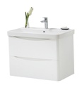 Kartell K-VIT Arc 800 x 460mm Wall Mounted Unit - White
