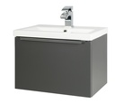 Kartell K-VIT Kore Wall Hung 500mm Drawer Unit - Matt Dark Grey