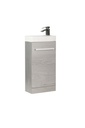 Kartell K-VIT Purity Floor Standing Cloakroom Unit - Silver Oak