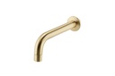 Kartell K-VIT Wall Mounted Bath Spout - Brushed Brass