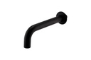 Kartell K-VIT Wall Mounted Bath Spout - Matt Black