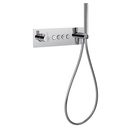 Spring Thermostatic 4-Outlet Horizontal GoClick Valve with Flow Control