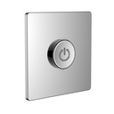 GoClick Concealed On/Off Valve with Flow Control - Square Plate