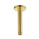 120mm Ceiling Mounted Shower Arm - Brushed Gold