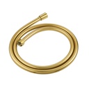 1.5m Smooth PVC Shower Hose - Brushed Gold