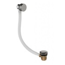 Bath Overflow Filler with Clicker Waste - Brushed Nickel