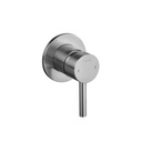 Levo Manual Shower Mixer - Brushed Nickel