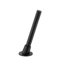 Round Deck Mounted Shower Set - Matt Black