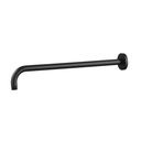 400mm Brass Shower Arm  - Matt Black