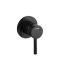 Levo Manual Shower Mixer - Matt Black