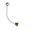 Bath Overflow Filler with Clicker Waste - Chrome