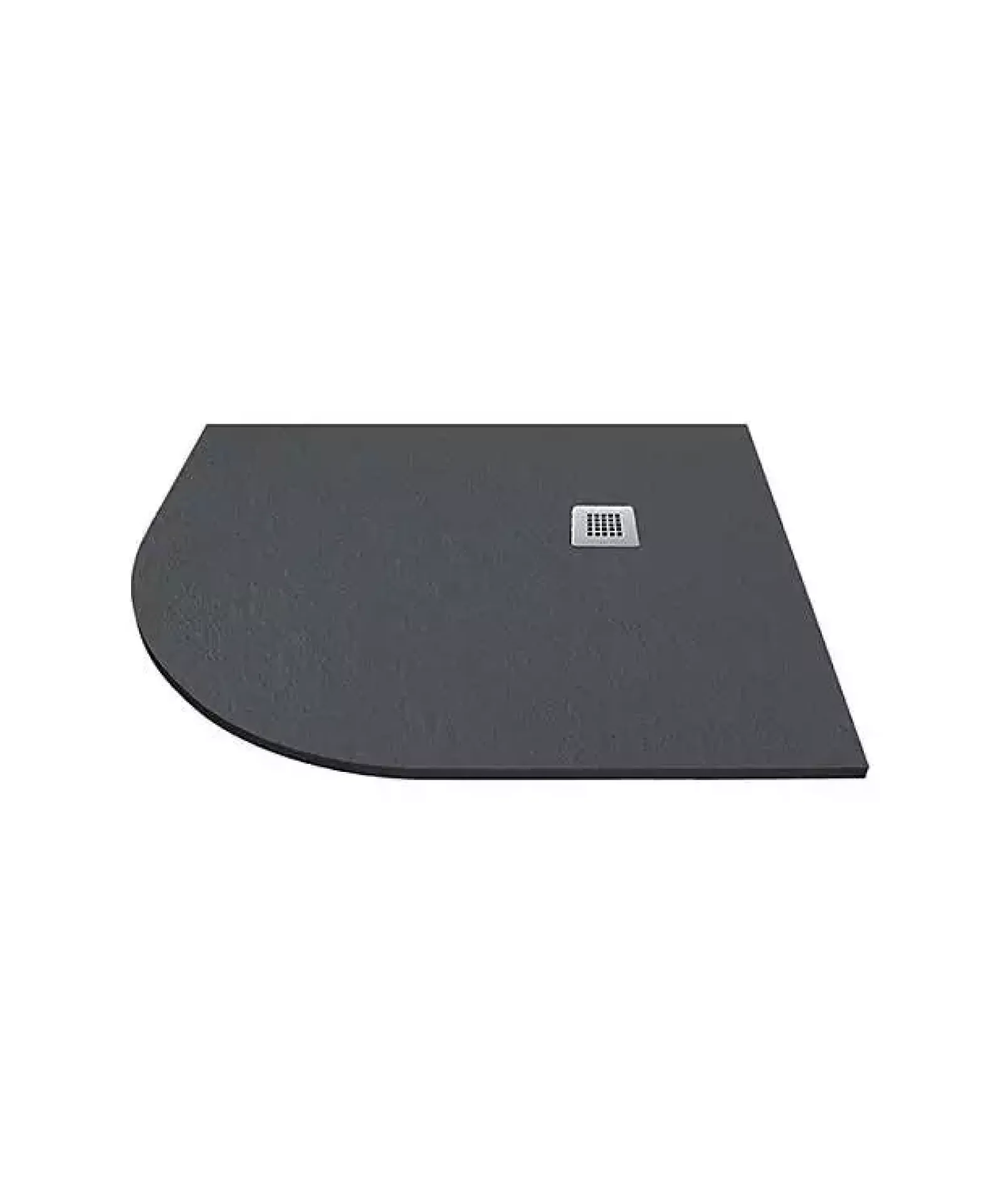 Giorgio2 Quadrant Offset Shower Tray Right 1000 x 800mm - Graphite Slate