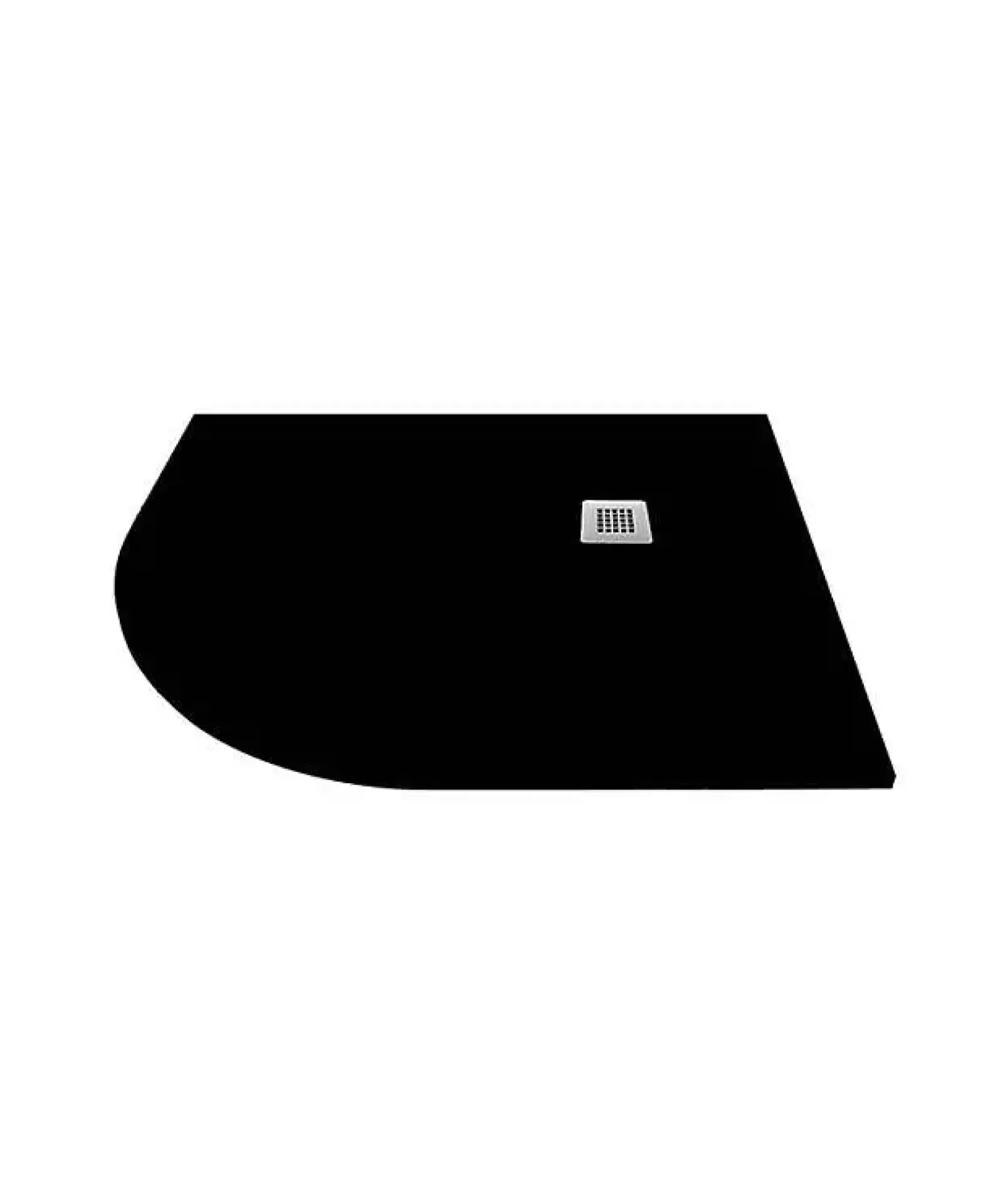 Giorgio2 Quadrant Offset Shower Tray Left 1200 x 900mm - Black Slate