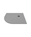 Giorgio2 Quadrant Offset Shower Tray Right 1200 x 900mm - Grey Slate