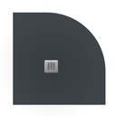 Giorgio2 Quadrant Shower Tray 800 x 800mm - Graphite Slate