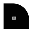 Giorgio2 Quadrant Shower Tray 900 x 900mm - Black Slate