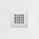 Giorgio2 Coloured Grate - White Slate