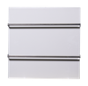 Aztec Infra Red Towel Rail 250W - Ceramic White
