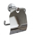 Bond Toilet Roll Holder W/Lid - Chrome