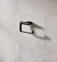 Miami Toilet Roll Holder - Black