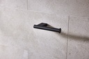 Miami Toilet/Spare Roll Holder - Black
