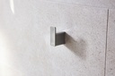 Miami Single Hook - Brushed Nickel