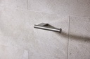 Miami Toilet/Spare Roll Holder - Brushed Nickel