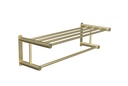 Classic Towel Rack - Brushed Brass