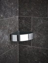 Signature Corner Basket - Chrome