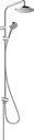 hansgrohe Vernis Blend Showerpipe 200 1Jet Reno - Chrome