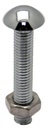 Domed Tap Hole Stopper - Chrome Plated