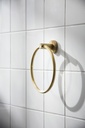 Bond Towel Ring - Brushed Brass