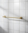 Bond Towel Rail 495mm - Brushed Brass