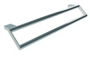 Boston Double Towel Rail 600mm - Chrome