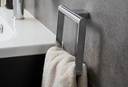 Miami Towel Ring - Chrome