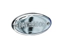 Bathroom Sign - Chrome